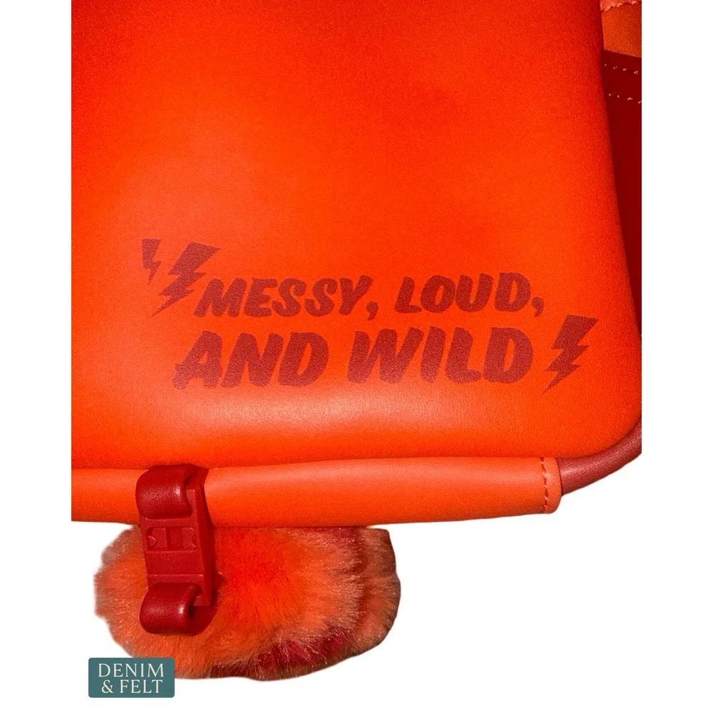 NEW Loungefly Disney Pixar Turning Red Mei Red‎ Panda Mini Backpack & Wallet Set